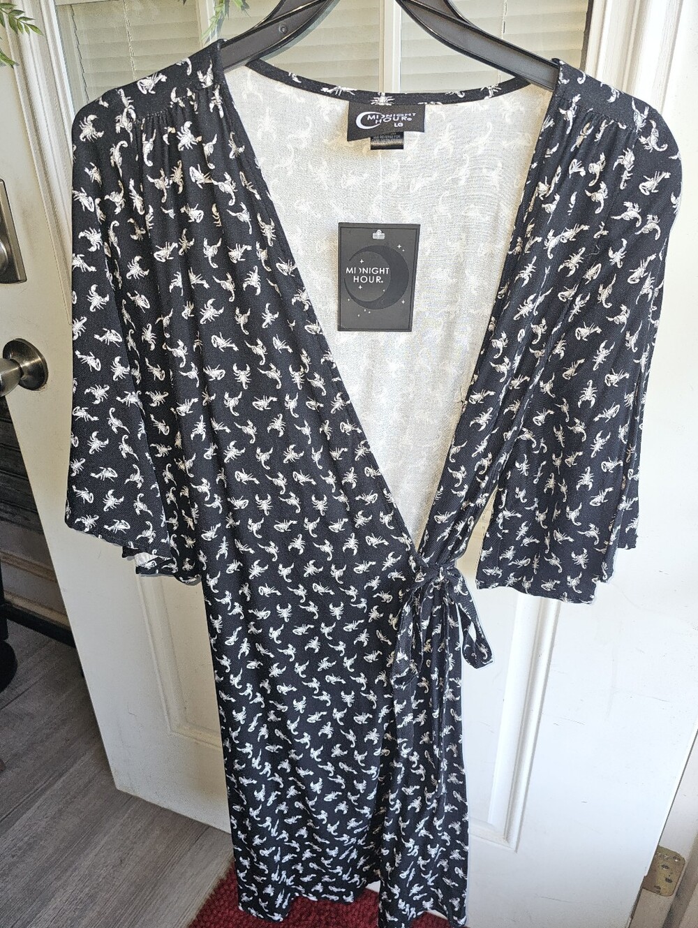 New With Tags MIdnight Hour Wrap Dress
